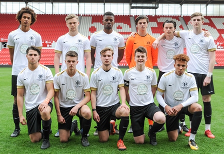 National Cup Final Stoke FCs Bet365 Stadium 2018 ESFA U18B BMCvSH 110518 026