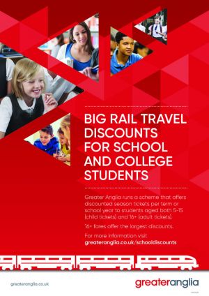 10125 GA Discount For Students A3 Poster