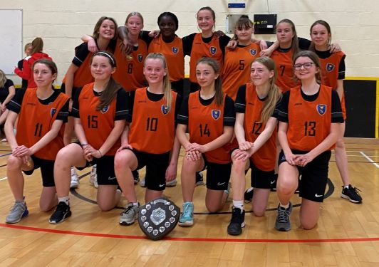 U14 girls Essex basketball winners